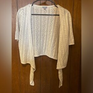 Ann Taylor Tie Front Sweater